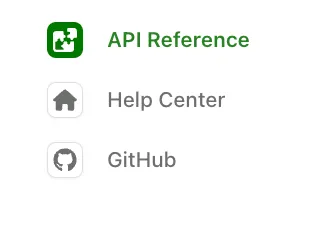 Tabs displayed in the sidebar (default)