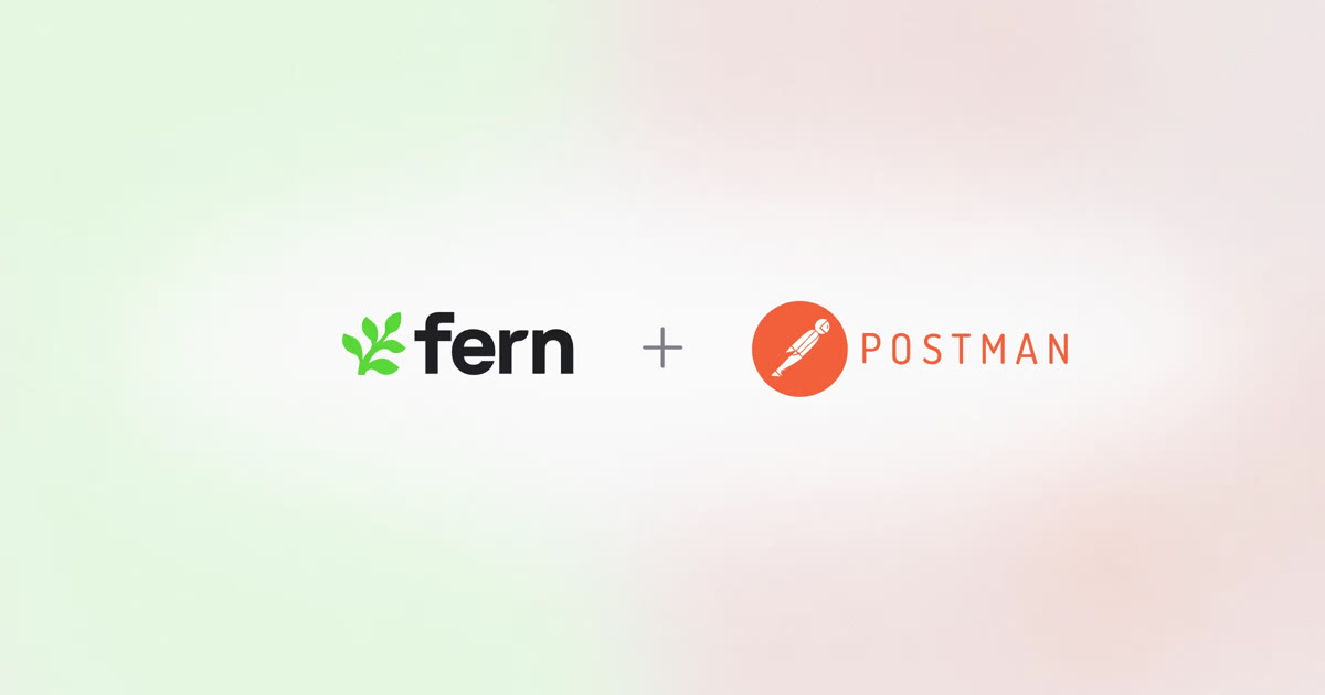 Fern joins Postman acquisition announcement artwork